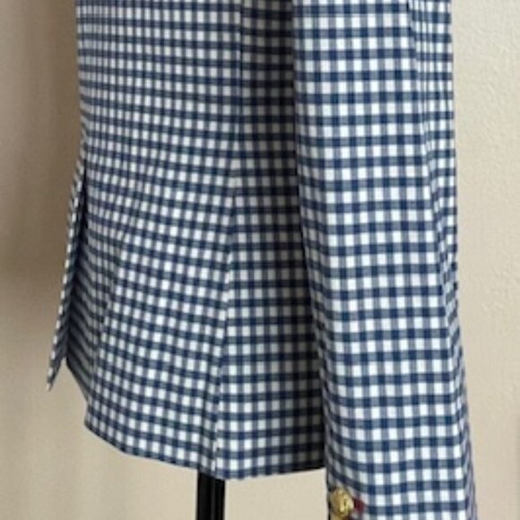 Veronica Beard Blue Plaid Blazer - Picture 3 of 5
